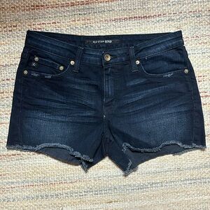 Big Star dark wash denim jean shorts size 29
